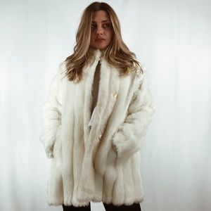 Vintage Faux Fur Coat